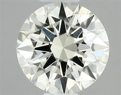 0.30ct Round Natural Diamond (Colour J, Clarity VVS2, Cut EX, IGI Certified)