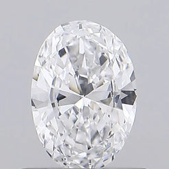 0.50ct Oval Lab Grown Diamond (Colour D, Clarity VS1, IGI Certified)