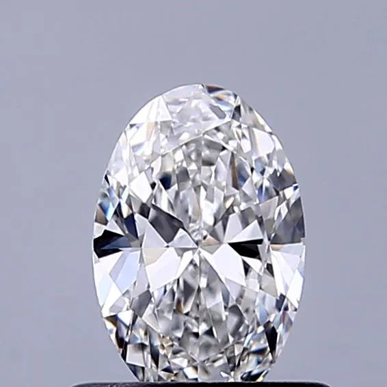 0.50ct Oval Lab Grown Diamond (Colour D, Clarity VVS2, IGI Certified)