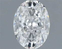 0.50ct Oval Natural Diamond (Colour D, Clarity VS1, GIA Certified)