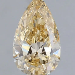 0.50ct Pear Lab Grown Diamond (Colour Fancy Light Yellow, Clarity VS1, IGI Certified)