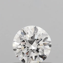 0.50ct Round Lab Grown Diamond (Colour D, Clarity VS1, Cut EX, IGI Certified)