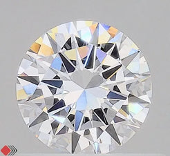 0.50ct Round Lab Grown Diamond (Colour E, Clarity VS2, Cut VG, IGI Certified)