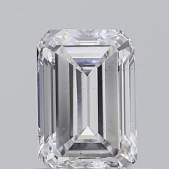 0.51ct Emerald Lab Grown Diamond (Colour E, Clarity VS2, IGI Certified)