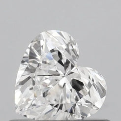 0.51ct Heart Lab Grown Diamond (Colour D, Clarity VS1, IGI Certified)