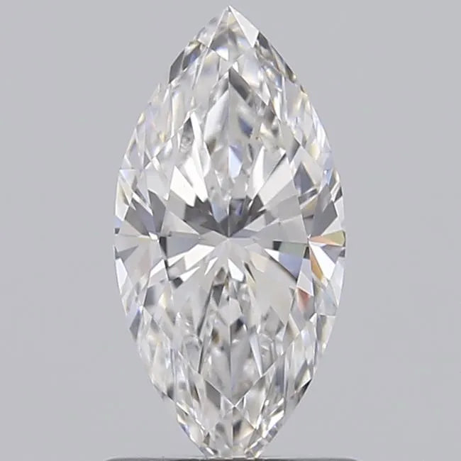 0.51ct Marquise Lab Grown Diamond (Colour D, Clarity VVS2, IGI Certified)