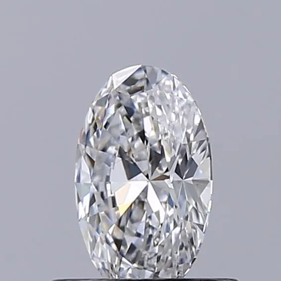 0.51ct Oval Lab Grown Diamond (Colour D, Clarity VS1, IGI Certified)