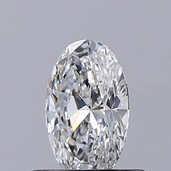 0.51ct Oval Lab Grown Diamond (Colour D, Clarity VS1, IGI Certified)