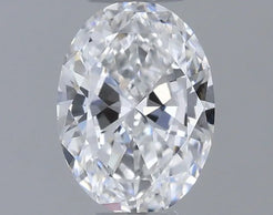 0.51ct Oval Natural Diamond (Colour F, Clarity VVS1, GIA Certified)