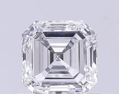 0.52ct Asscher Lab Grown Diamond (Colour E, Clarity VS1, IGI Certified)