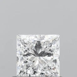 0.52ct Princess Lab Grown Diamond (Colour D, Clarity VS1, IGI Certified)
