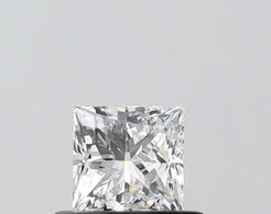 0.52ct Princess Lab Grown Diamond (Colour D, Clarity VVS1, IGI Certified)