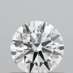 0.52ct Round Lab Grown Diamond (Colour E, Clarity VS2, Cut ID, IGI Certified)
