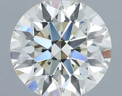0.52ct Round Natural Diamond (Colour J, Clarity VS2, Cut EX, IGI Certified)