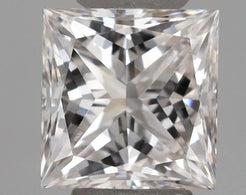 0.53ct Princess Lab Grown Diamond (Colour G, Clarity VVS2, IGI Certified)