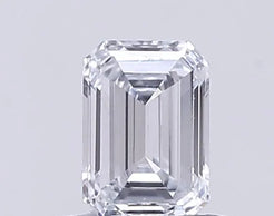 0.55ct Emerald Lab Grown Diamond (Colour H, Clarity VS1, IGI Certified)