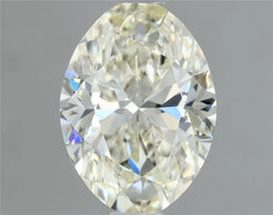 0.55ct Oval Natural Diamond (Colour J, Clarity VVS1, Cut VG, IGI Certified)