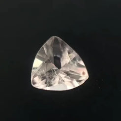 0.57ct Trilliant Natural Morganite (Colour Pink, Clarity Slightly Included, Cut Faceted)