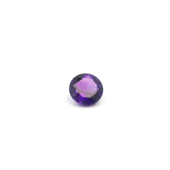 0.71ct Round Natural Amethyst (Colour Purple, Clarity Slightly Included, Cut Faceted)