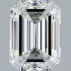0.80ct Emerald Natural Diamond (Colour H, Clarity VVS1, GIA Certified)