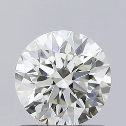 0.93ct Round Natural Diamond (Colour J, Clarity VS2, Cut EX, IGI Certified)