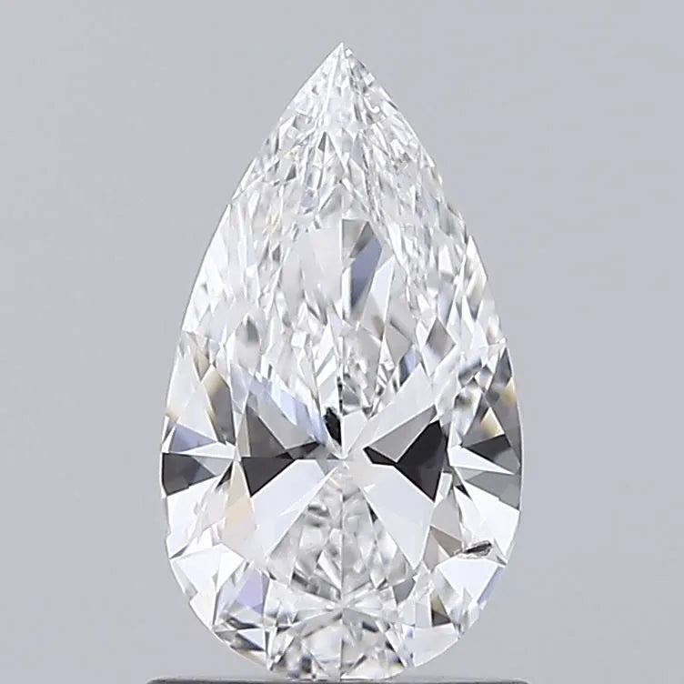 1.00ct Pear Lab Grown Diamond (Colour D, Clarity VS2, IGI Certified)