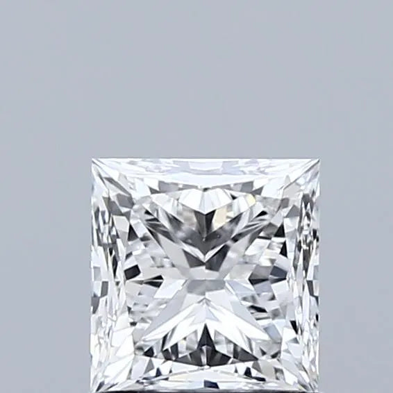 1.00ct Princess Natural Diamond (Colour E, Clarity VS1, GIA Certified)
