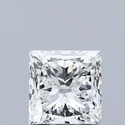 1.00ct Princess Natural Diamond (Colour E, Clarity VS1, GIA Certified)