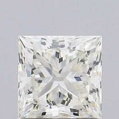 1.00ct Princess Natural Diamond (Colour J, Clarity VVS2, Cut VG, IGI Certified)