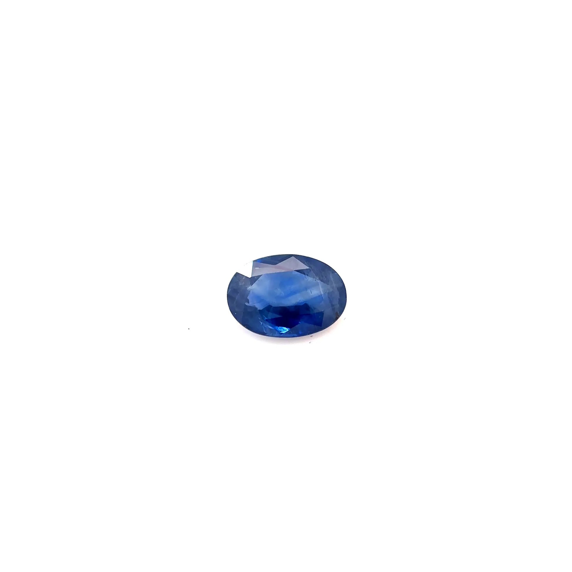 1.01ct Oval Natural Sapphire (Colour Blue, Clarity Slightly Included, Cut Faceted)