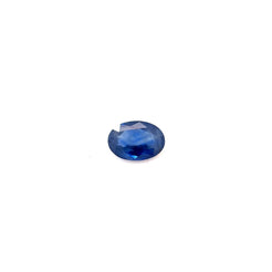 1.01ct Oval Natural Sapphire (Colour Blue, Clarity Slightly Included, Cut Faceted)