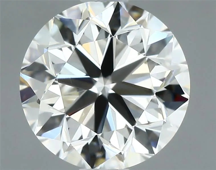 1.01ct Round Natural Diamond (Colour H, Clarity VVS2, Cut VG, IGI Certified)