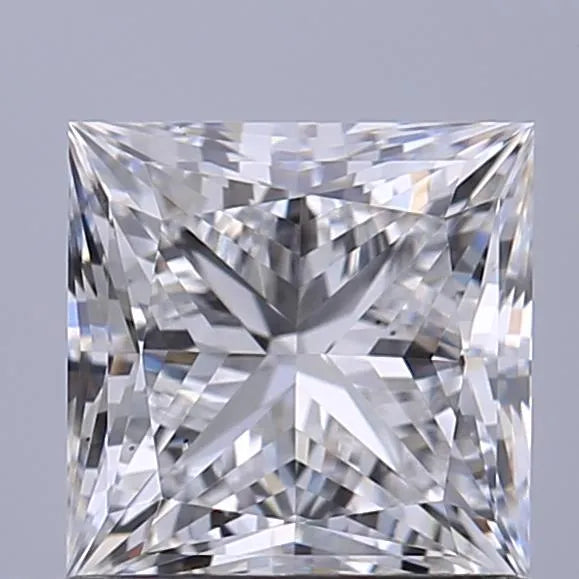 1.02ct Princess Lab Grown Diamond (Colour D, Clarity VS2, IGI Certified)