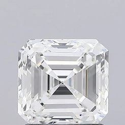 1.50ct Asscher Natural Diamond (Colour G, Clarity VVS2, Cut VG, IGI Certified)