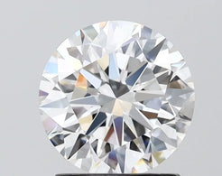 1.50ct Round Lab Grown Diamond (Colour D, Clarity VVS1, Cut EX, IGI Certified)