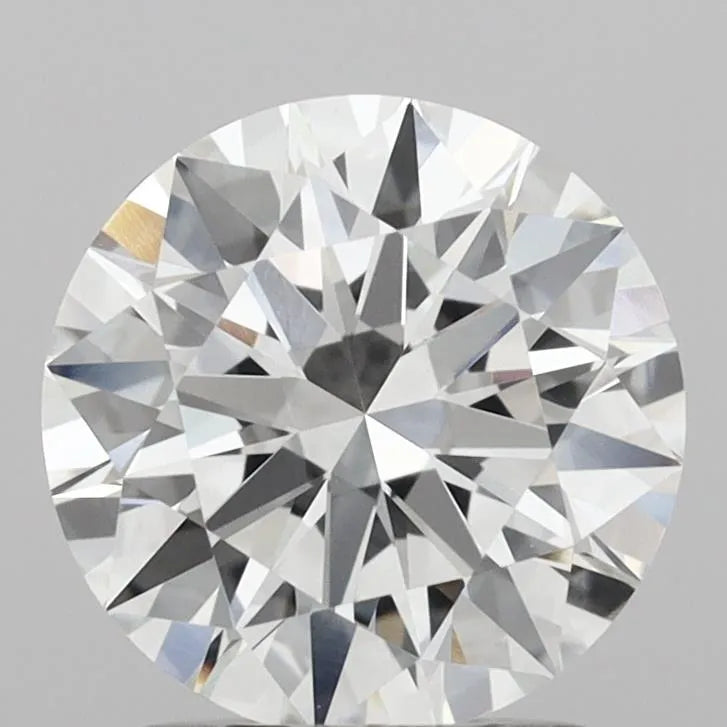 1.50ct Round Lab Grown Diamond (Colour E, Clarity VVS2, Cut EX, GIA Certified)