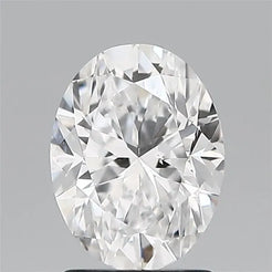 1.51ct Oval Natural Diamond (Colour D, Clarity VS2, GIA Certified)