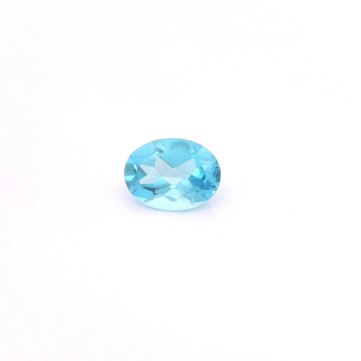 1.52ct Oval Natural Topaz (Colour Blue, Clarity Eye Clean, Cut Faceted)