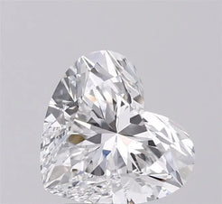 1.56ct Heart Natural Diamond (Colour F, Clarity VS2, GIA Certified)