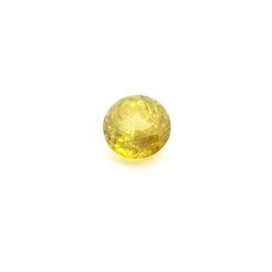 1.58ct Round Natural Sphene (Colour Yellow, Clarity Slightly Included, Cut Faceted)