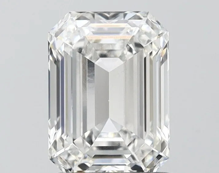 1.60ct Emerald Lab Grown Diamond (Colour F, Clarity VVS2, IGI Certified)