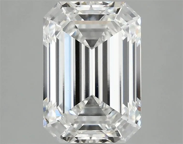 2.81ct Emerald Lab Grown Diamond (Colour F, Clarity VS2, IGI Certified)
