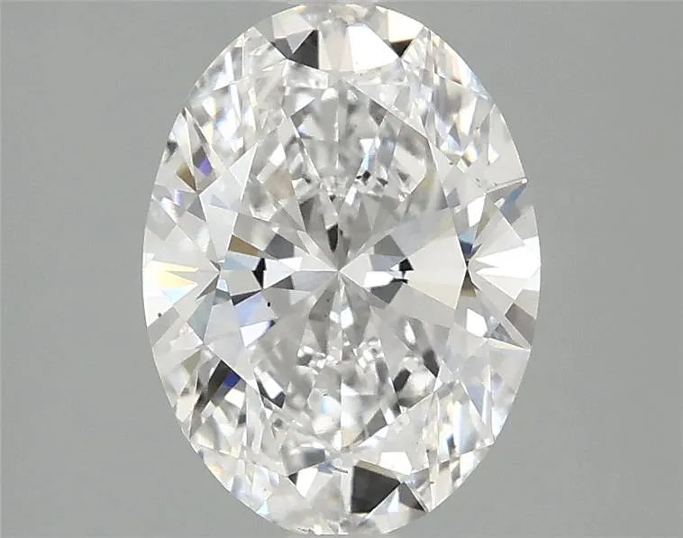 1.93ct Oval Lab Grown Diamond (Colour D, Clarity VS2, IGI Certified)