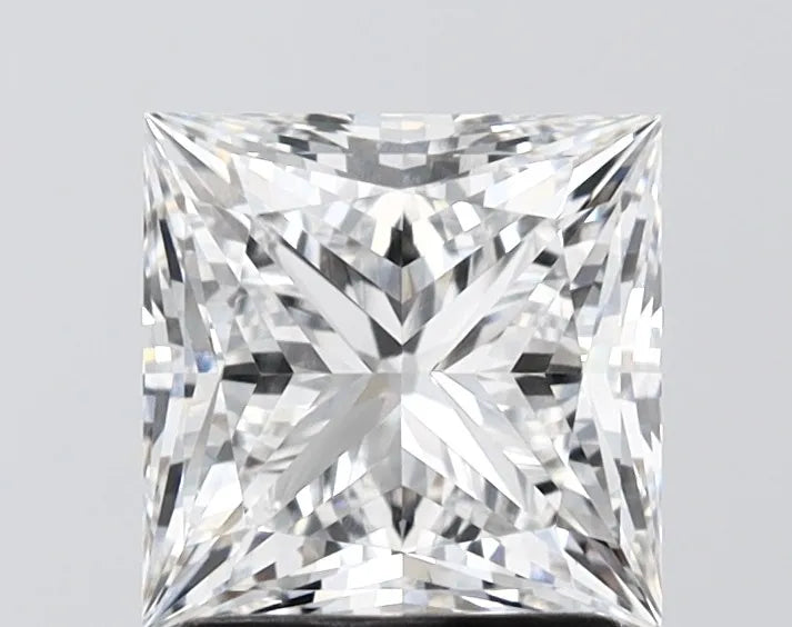 2.06ct Princess Lab Grown Diamond (Colour E, Clarity VVS1, IGI Certified)