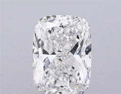 2.00ct Cushion modified Lab Grown Diamond (Colour F, Clarity VVS2, IGI Certified)