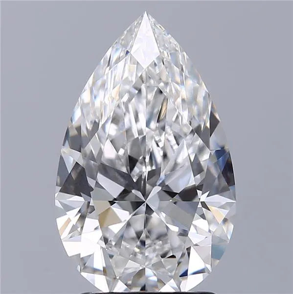 2.06ct Pear Lab Grown Diamond (Colour E, Clarity VVS2, IGI Certified)