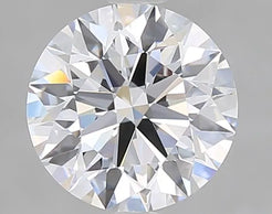 2.10ct Round Lab Grown Diamond (Colour E, Clarity VVS2, Cut ID, IGI Certified)