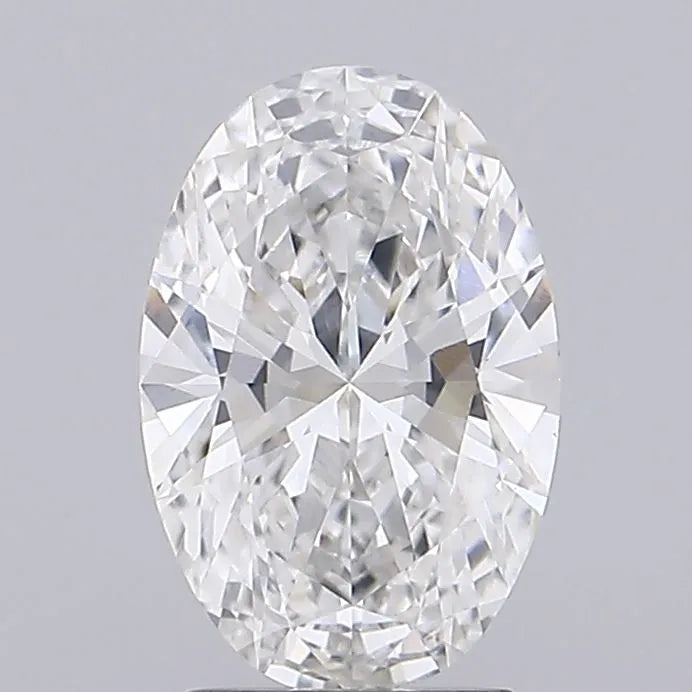 2.11ct Oval Lab Grown Diamond (Colour F, Clarity VVS2, IGI Certified)