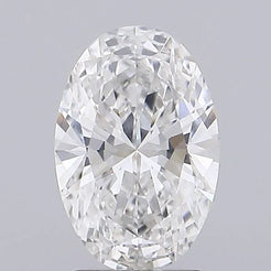 2.11ct Oval Lab Grown Diamond (Colour F, Clarity VVS2, IGI Certified)