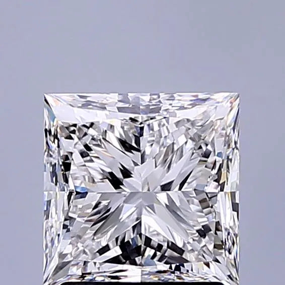 2.20ct Princess Lab Grown Diamond (Colour E, Clarity VVS2, IGI Certified)